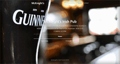 Desktop Screenshot of mcknightsirishpub.com